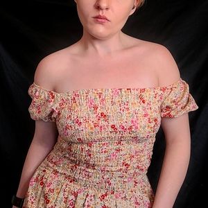 Floral summer dress